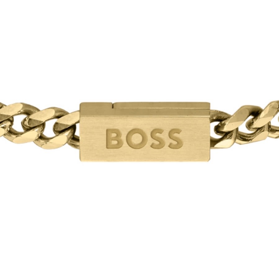 BOSS Chain Bracelet Gold Mainline Menswear Australia